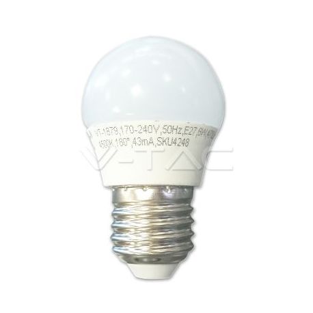 Ampoule LED 6W E27 G45 6000K VT-1879
