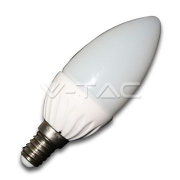 Ampoule LED 4W E14 Bougie 6000K VT-1818