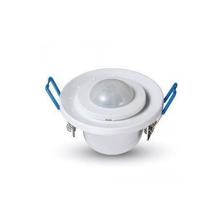 VT-8030PIR Ceiling Sensor With Moving Head White - 