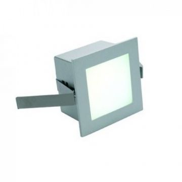 FRAME BASIC LED encastré, carré, gris argent, LED blanc neutre