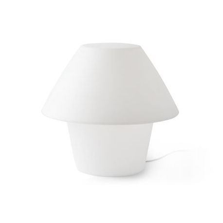 VERSUS-E LAMPE DE TABLE BLANC 1L E27 15W
