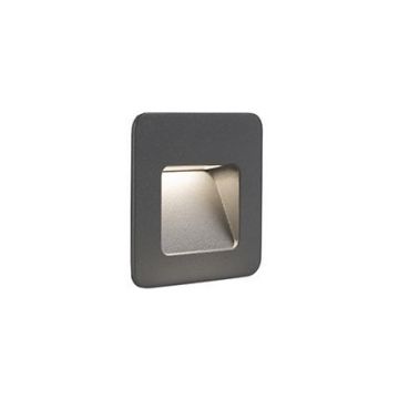 NASE-1 LED Lampe encastrable gris foncé