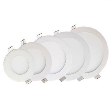 DL2461 18W LED BUILT-IN MODULE ROUND WHITE LIGHT -GLASS REFLECTOR