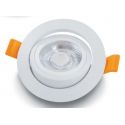 Downlight orinetable clever 6W blanc neutre