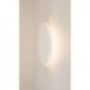 PLASTRA, applique plafonnier, rond, plâtre blanc, LED 7,4W 3000K