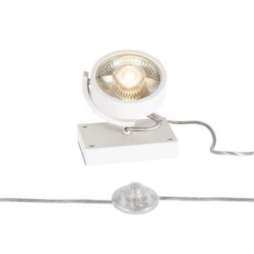 KALU 1, lampe à poser, blanc, QPAR111 max. 75W