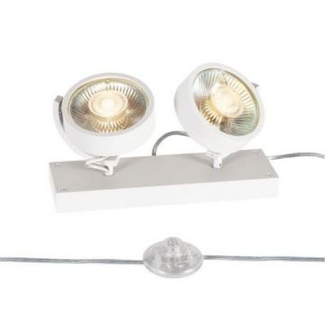 KALU QPAR111 2 Lampe à poser, blanc, max. 75W