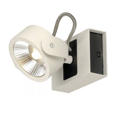 KALU LED 1 applique/plafonnier, blanc/noir, LED 17W, 3000K, 24°