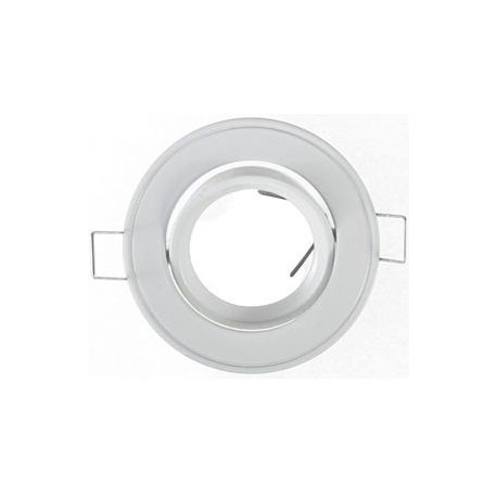 Support Plafond Orientable Vision-EL blanc rond diamètre 86mm