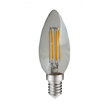 Ampoule LED E14 4W 2700K flamme à filament 7127