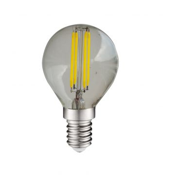 Ampoule LED E14 4W 2700K sphérique à filament 7131
