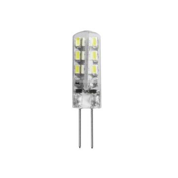 DEC/G4X12 LOT DE 2 AMPOULES G4-12 LED SMD 3014 / ?9 X H25mm 90 lumens blanc chaud 1W - Lumihome