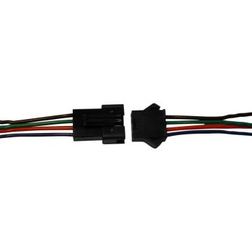 RGB/PLUG Kit connecteurs 4 Pin mâle/femelle à souder - Lumihome