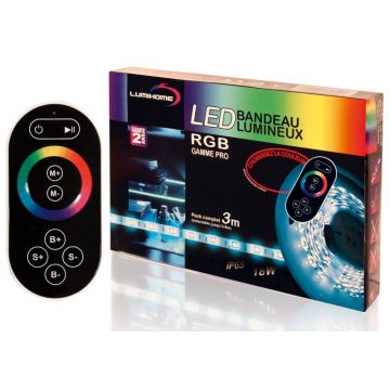 RGB/SRK2M KIT PRO COMPLET LED RGB 3M - 90 LED - 12V - IP65 - Lumihome